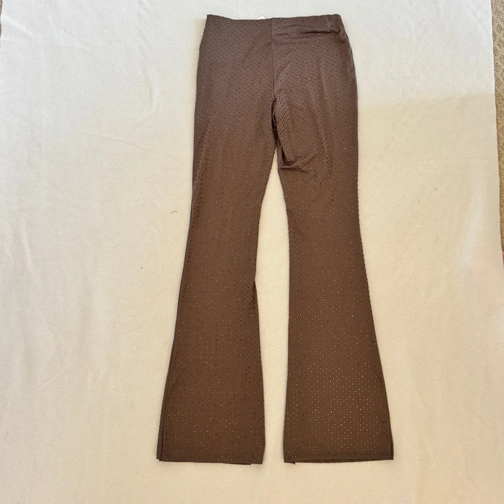 New Forever 21 Set Brown Rhinestone Suit - Size S✨ - Picture 3 of 7